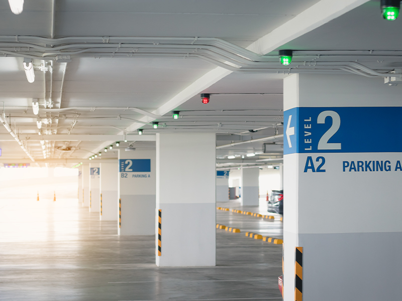 Parkhaus- und Tiefgaragenreinigung