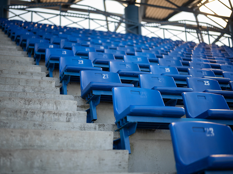 Tribünenreinigung